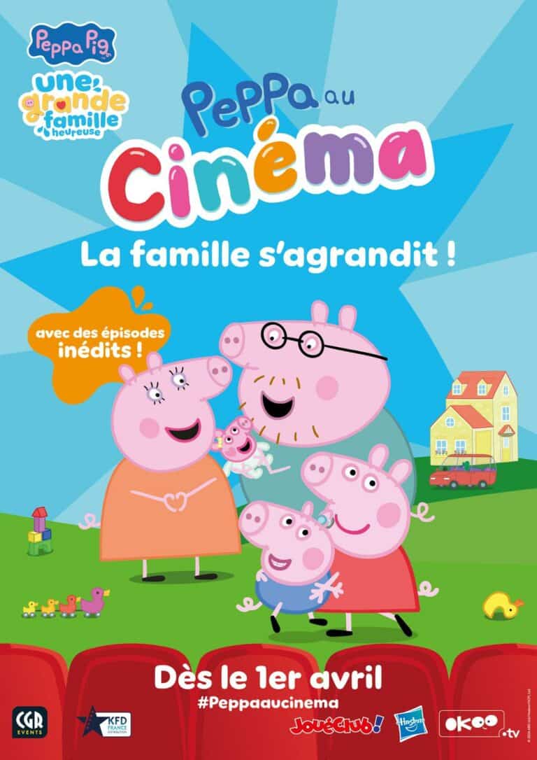 PEPPA AU CINEMA LA FAMILLE S AGRANDIT