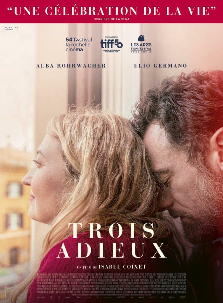 TROIS ADIEUX